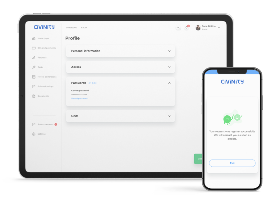 Solution tablet screens