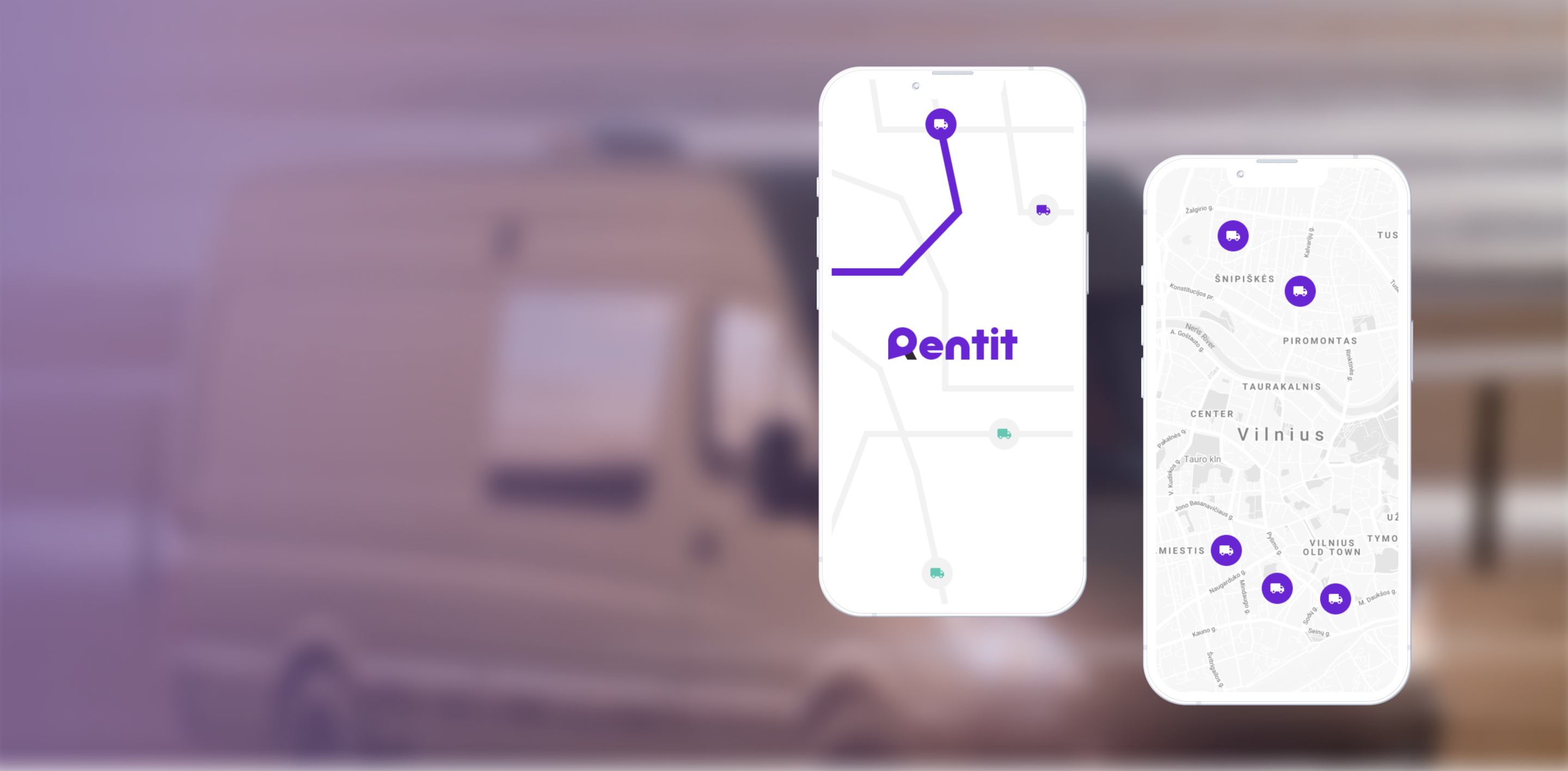 Trumpalaikės transporto nuomos sistemos kūrimas, mobilumo platforma hero